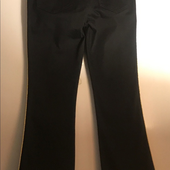 Madewell🌹Cali beach 🏖Demi-Boot Cut Gold Piping27 - Picture 4 of 7